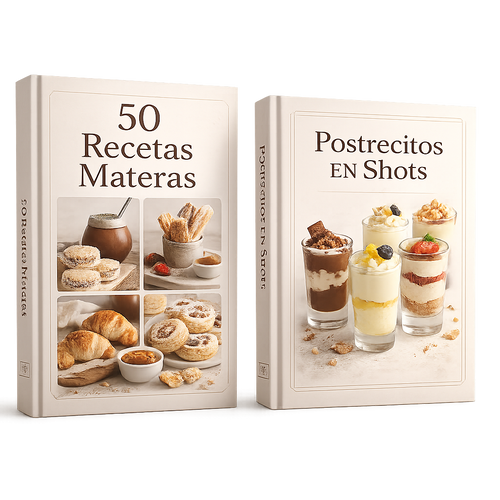 40 Recetas Materas + Postrecitos En Shot