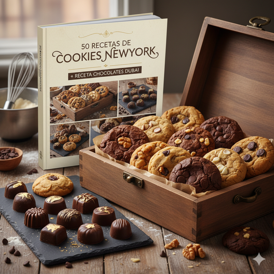 COOKIES ESTILO NEWYORK 2X1 - RECETARIO Y EBOOK TEORICO