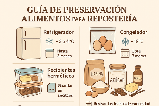 GUIA DE PRESERVACION DE ALIMENTOS PARA REPOSTERIA